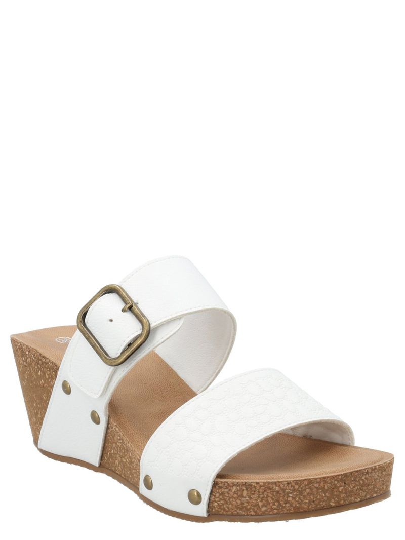 Sandalia Mujer Margarita Blanco Azaleia