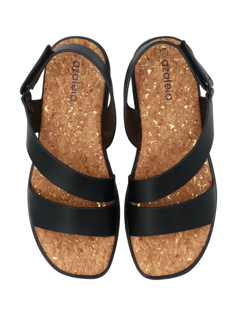 Sandalia Mujer Orazia 2 Negro Azaleia