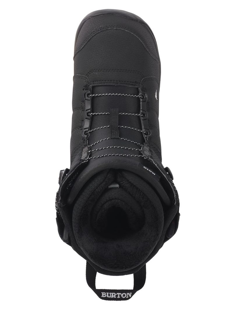 Bota de Snowboard Hombre Moto Negra Burton