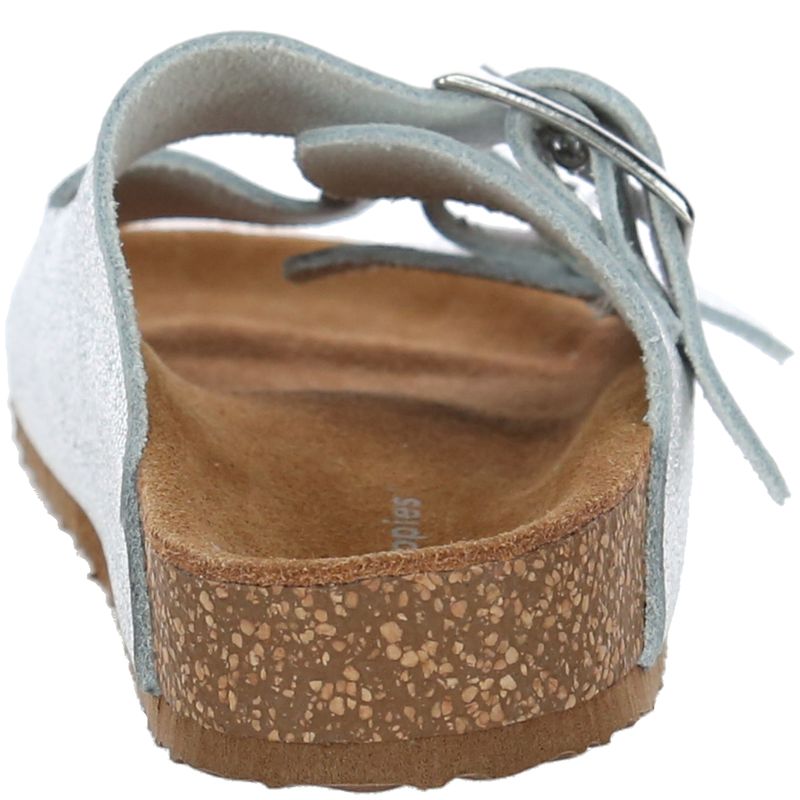 Sandalia Niña Birke Plateado Hush Puppies Kids