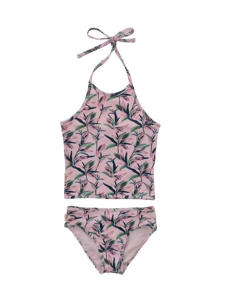 Traje De Baño Niña Loreto Rosado