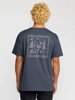 Polera Manga Corta Hombre Trail Adiv SS Azul Oscuro Billabong