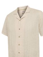 Camisa Lino Orgánico Hombre Duna Beige Rockford