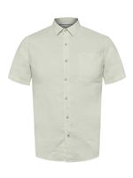 Camisa Lino Orgánico Hombre Linenshort Verde Rockford