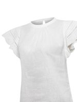 Blusa Algodón Orgánico Mujer Filka Blanco Rockford