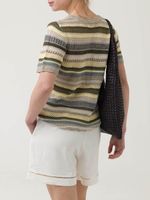 Polera Algodón Orgánico Mujer Lite Multicolor Rockford