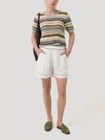 Polera Algodón Orgánico Mujer Lite Multicolor Rockford