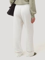 Pantalón Lino Orgánico Mujer Mekong Blanco Rockford