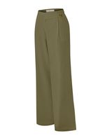 Pantalón Lino Orgánico Mujer Danubio Verde Rockford