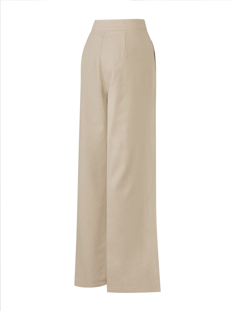 Pantalon-Lino-Organico-Mujer-Loch-Beige-Rockford