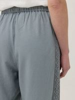Pantalón Lino Orgánico Mujer Fuji Gris Rockford