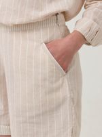 Short Lino Orgánico Mujer Huron Rosado Rockford