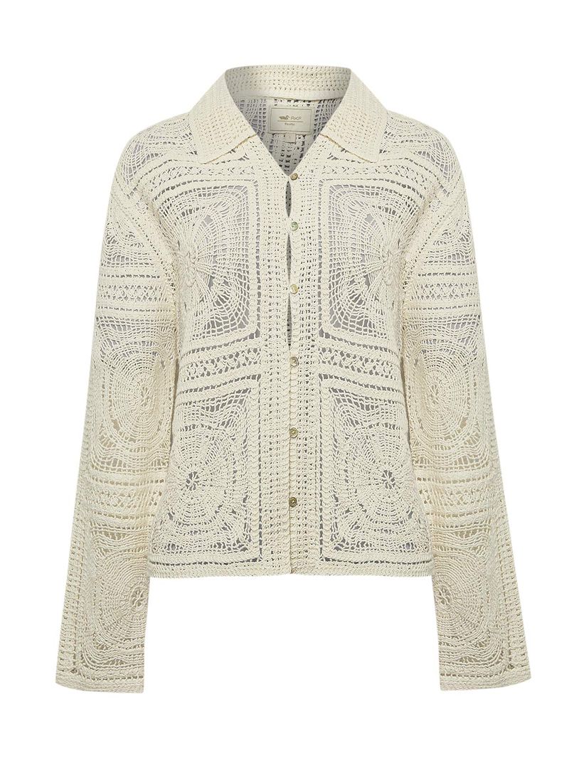 Sweater Algodón Orgánico Mujer Laia Blanco Rockford