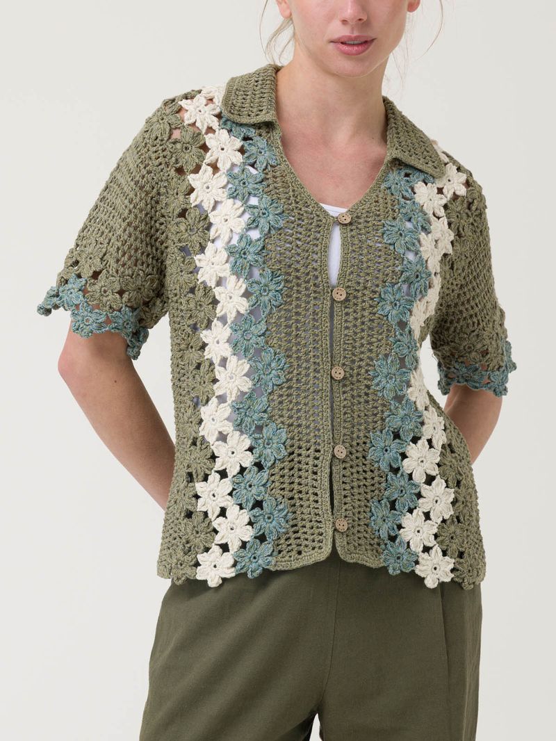 Sweater Algodón Orgánico Mujer Gogo Café Rockford