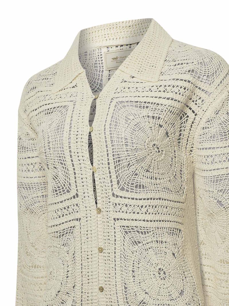 Sweater Algodón Orgánico Mujer Laia Blanco Rockford