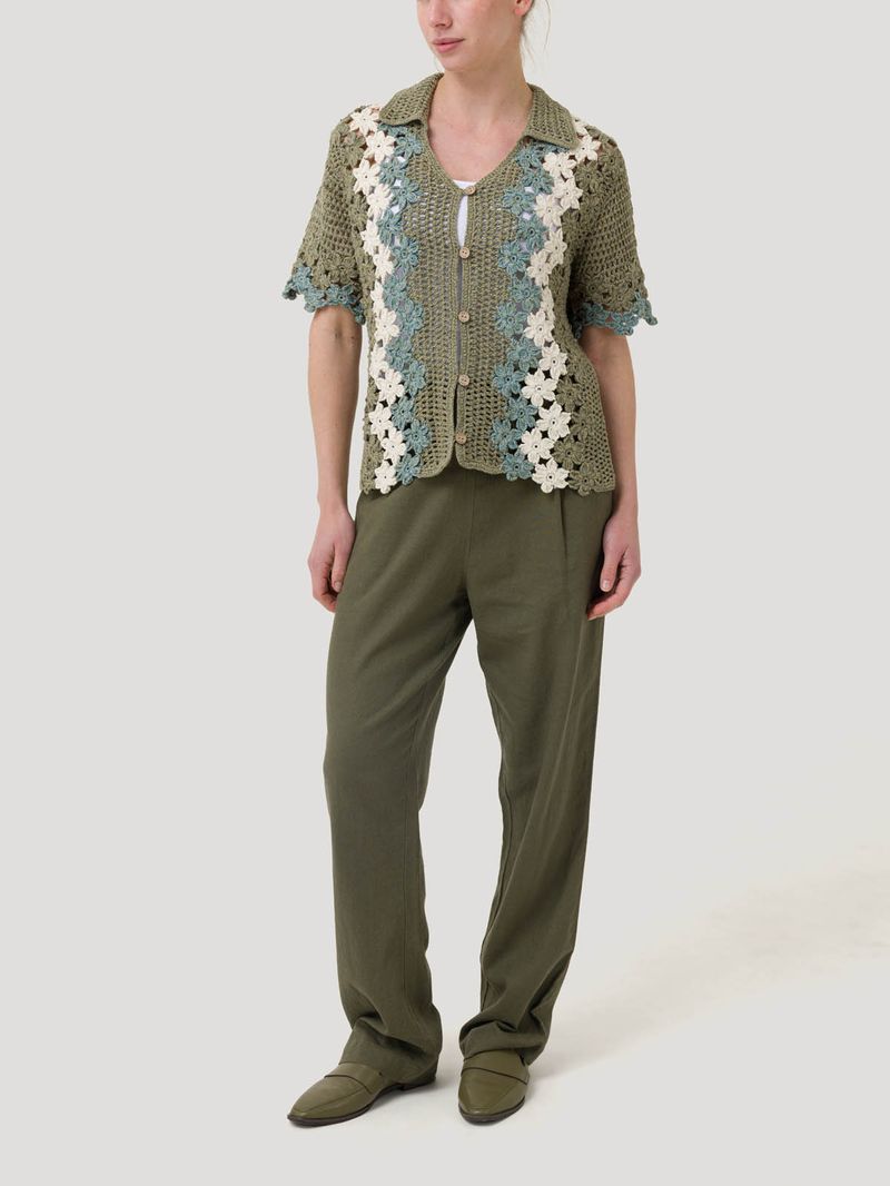 Sweater Algodón Orgánico Mujer Gogo Café Rockford