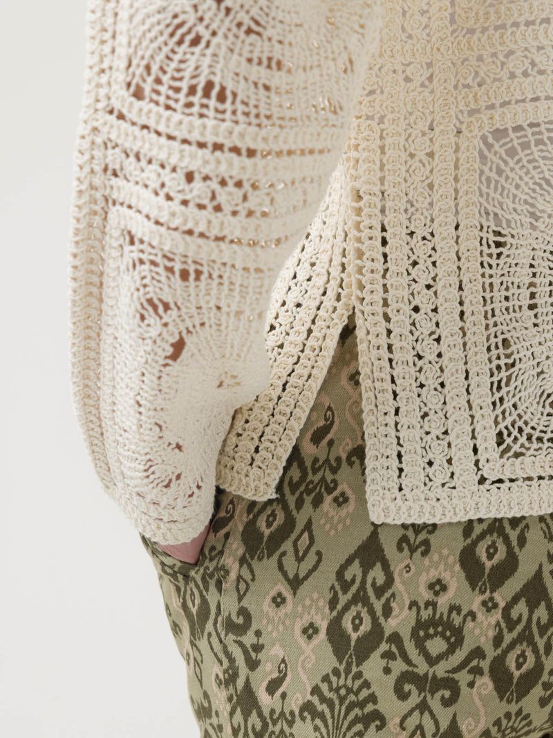 Sweater Algodón Orgánico Mujer Laia Blanco Rockford