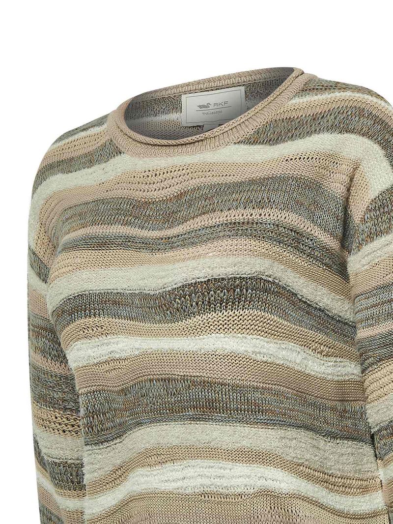 Sweater Algodón Orgánico Mujer Samba Multicolor Rockford