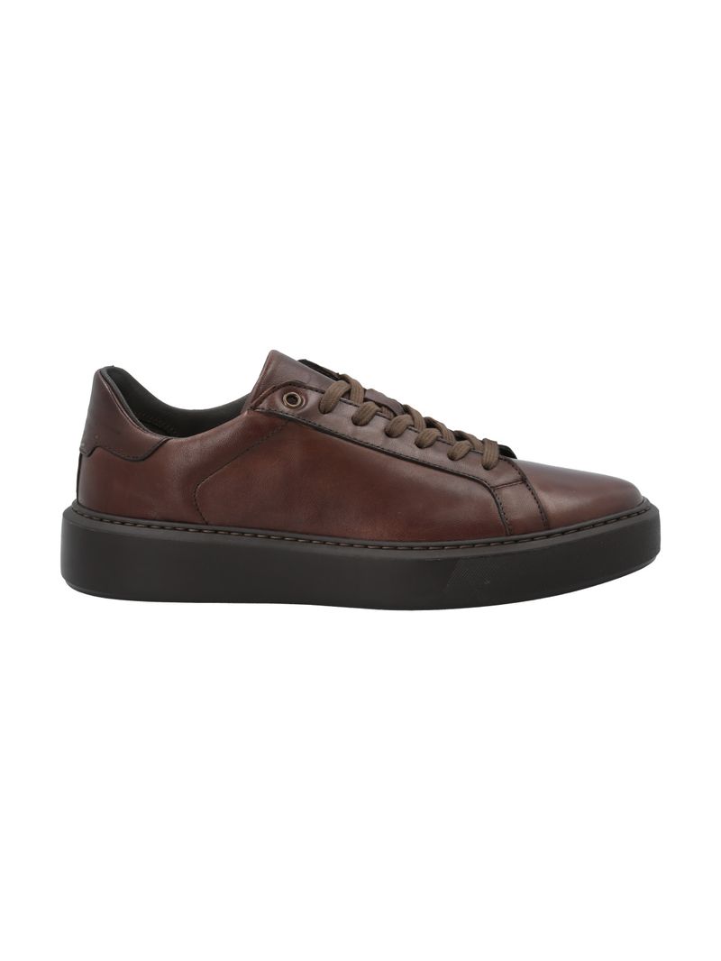 Zapatilla Cuero Hombre Volturno Café Rockford