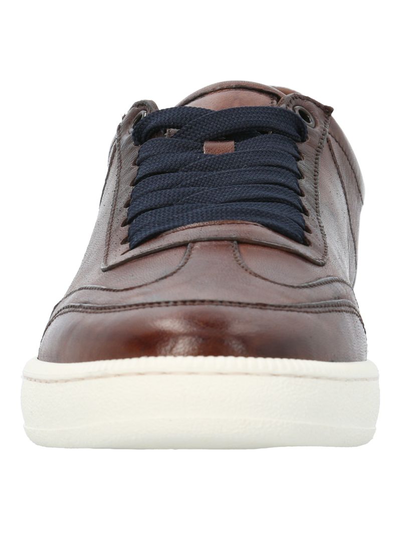 Zapatilla Cuero Hombre Lagos Café Rockford
