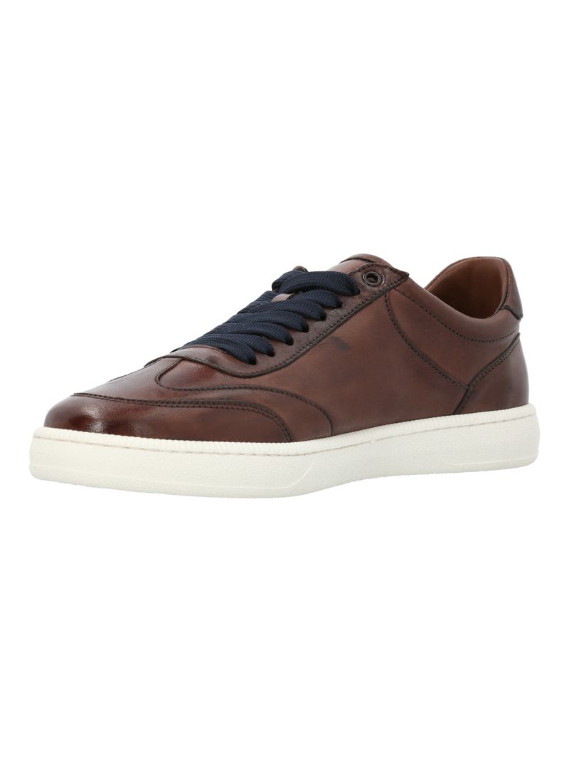 Zapatilla Cuero Hombre Lagos Café Rockford