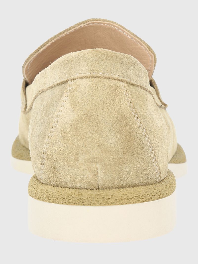 Mocasin Mujer  Cuero Margott Verde