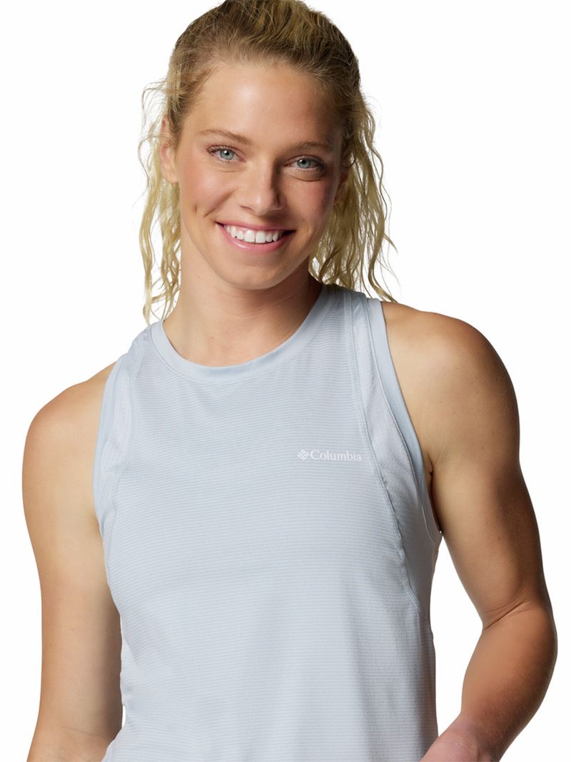 Polera Sin Mangas Mujer Weekend Ascent Gris Columbia