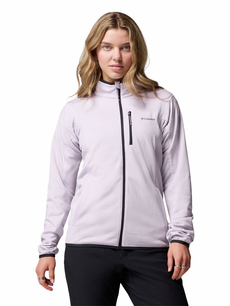 Polar Mujer Essential Hike Grid Morado Columbia