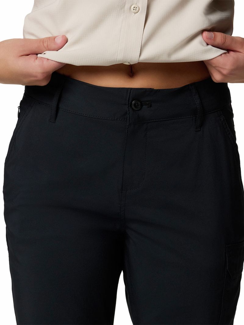 Pantalón Mujer Silver Ridge Utility Negro Columbia