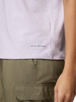 Polera Manga Corta Mujer Sun Trek II Morado Columbia