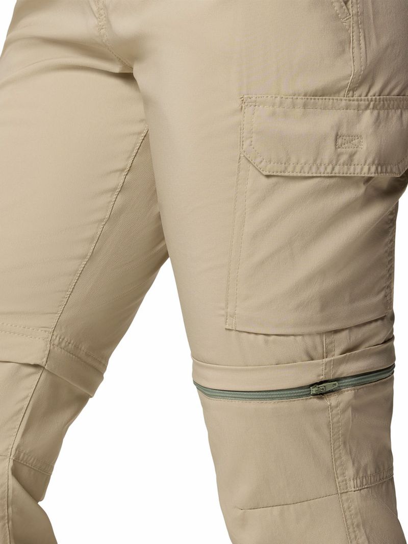 Pantalón Mujer Silver Ridge Utility Beige Columbia