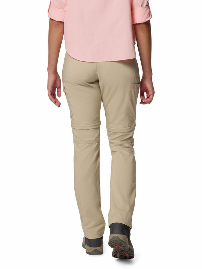 Pantalón Mujer Silver Ridge Utility Beige Columbia