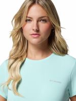 Polera Manga Corta Mujer Zero Rules Light Verde Columbia