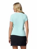 Polera Manga Corta Mujer Zero Rules Light Verde Columbia
