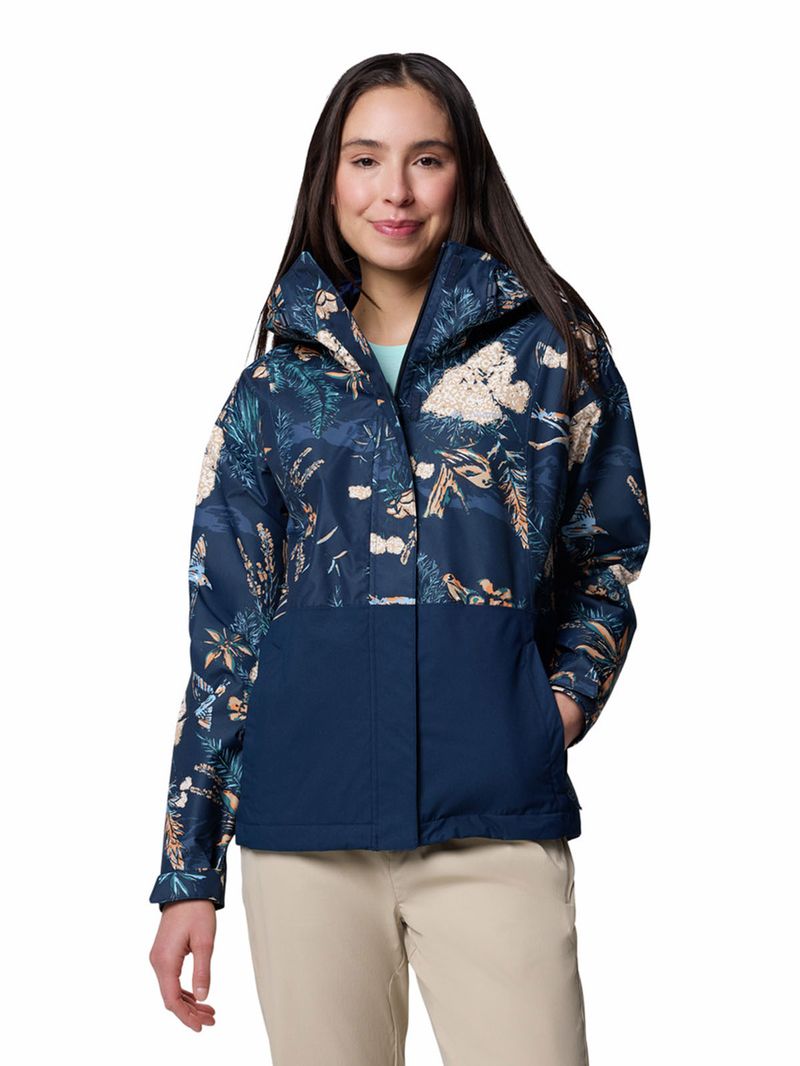 Cortaviento-Mujer-Hikebound-Printed-Azul-Columbia