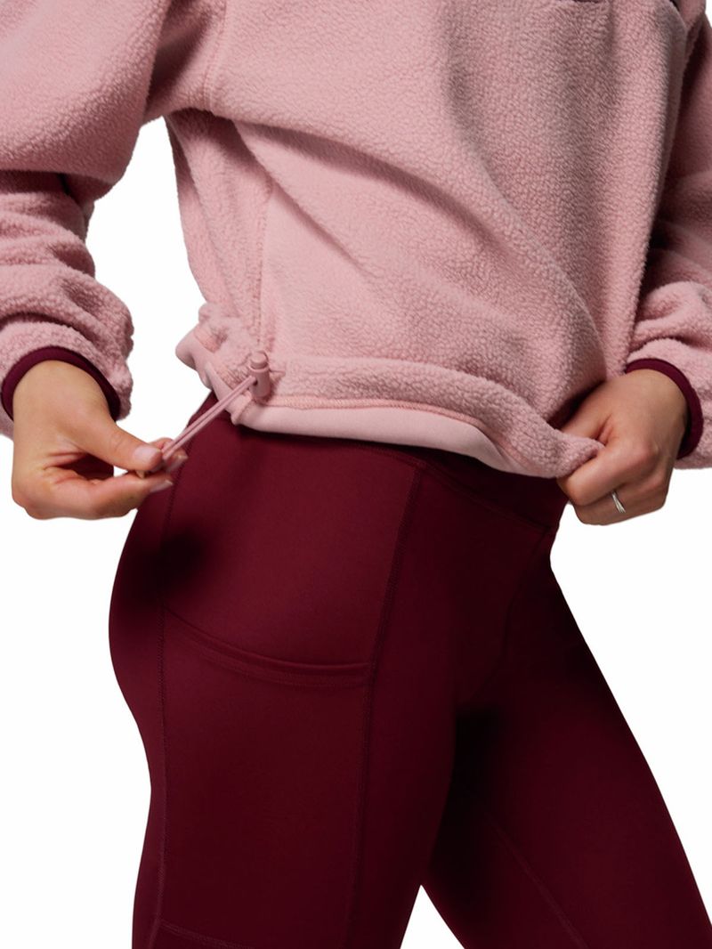 Polar Mujer Helvetia Snap Rosado Columbia