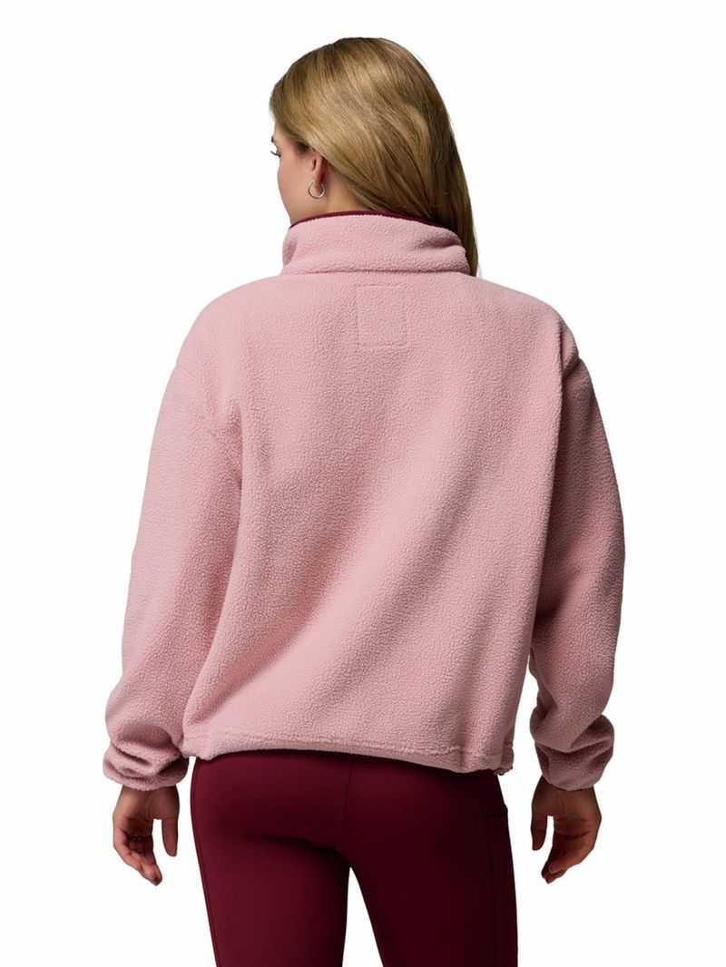 Polar Mujer Helvetia Snap Rosado Columbia