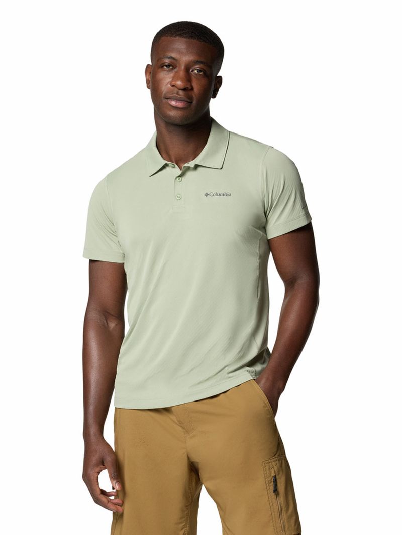 Polera Manga Corta Hombre Zero Rules Beige Columbia
