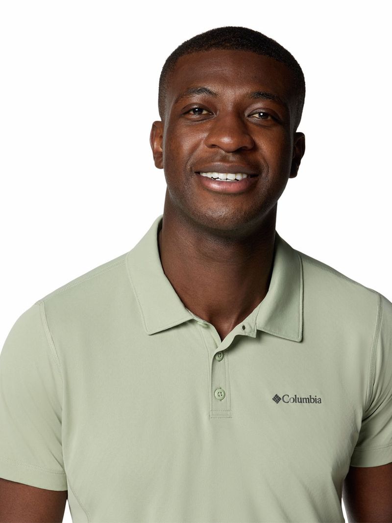 Polera Manga Corta Hombre Zero Rules Beige Columbia