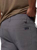 Pantalón Hombre Roc 5 Pocket Gris Columbia