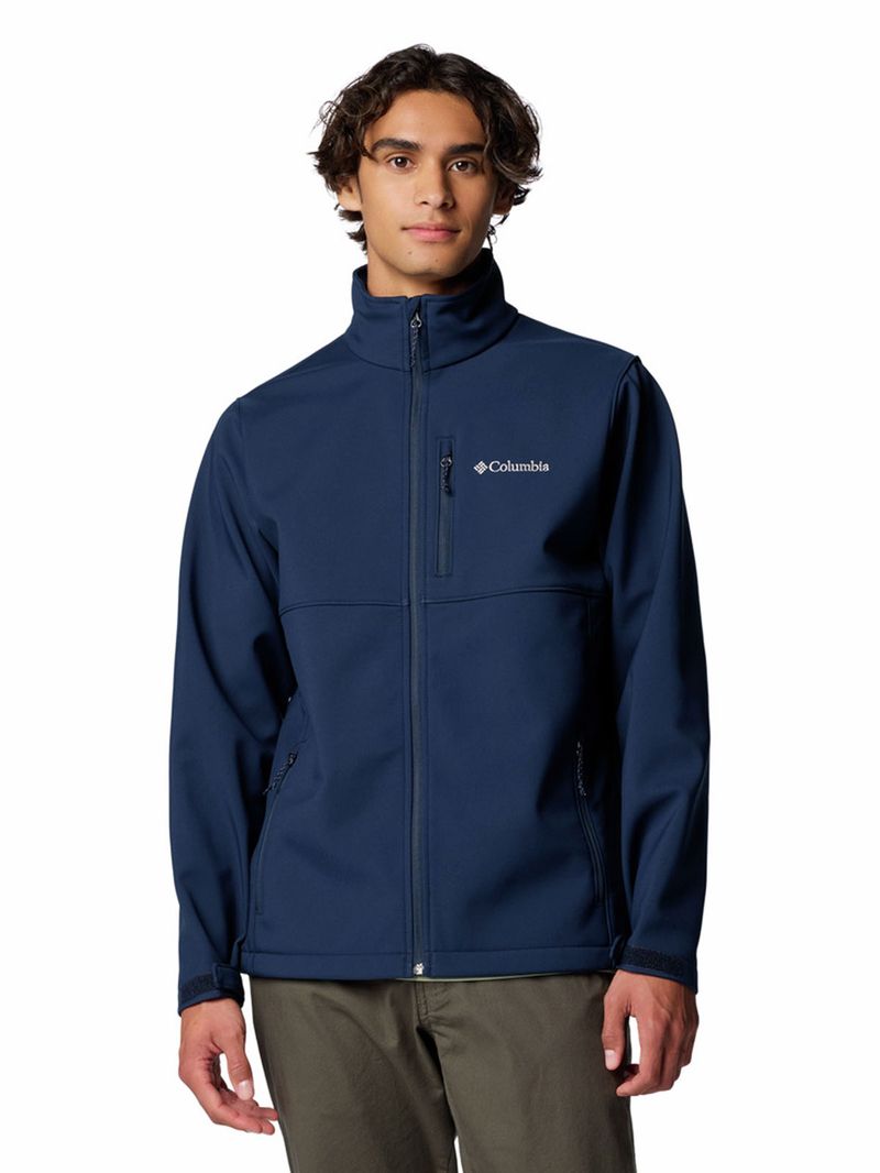 Softshell Hombre Ascender Azul Columbia