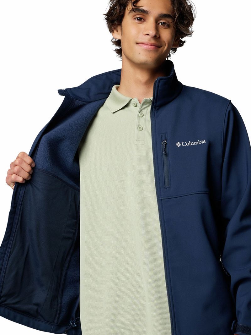 Softshell Hombre Ascender Azul Columbia