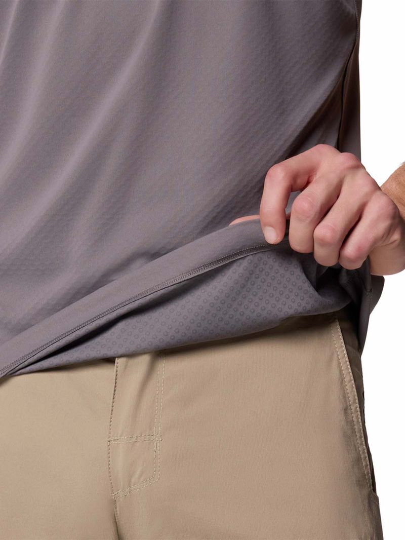 Polera Manga Corta Hombre Zero Rules Light Gris Columbia