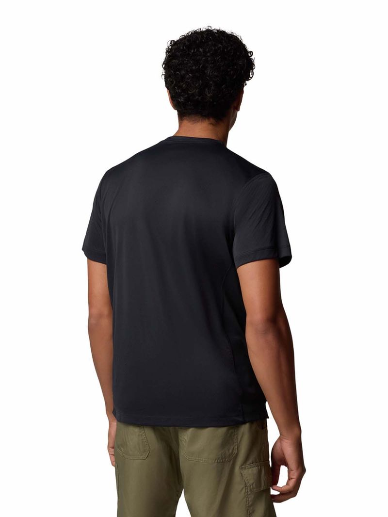 Polera Manga Corta Hombre Zero Rules Light Negro Columbia