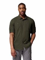 Camisa Manga Larga Hombre Silver Ridge Verde Columbia