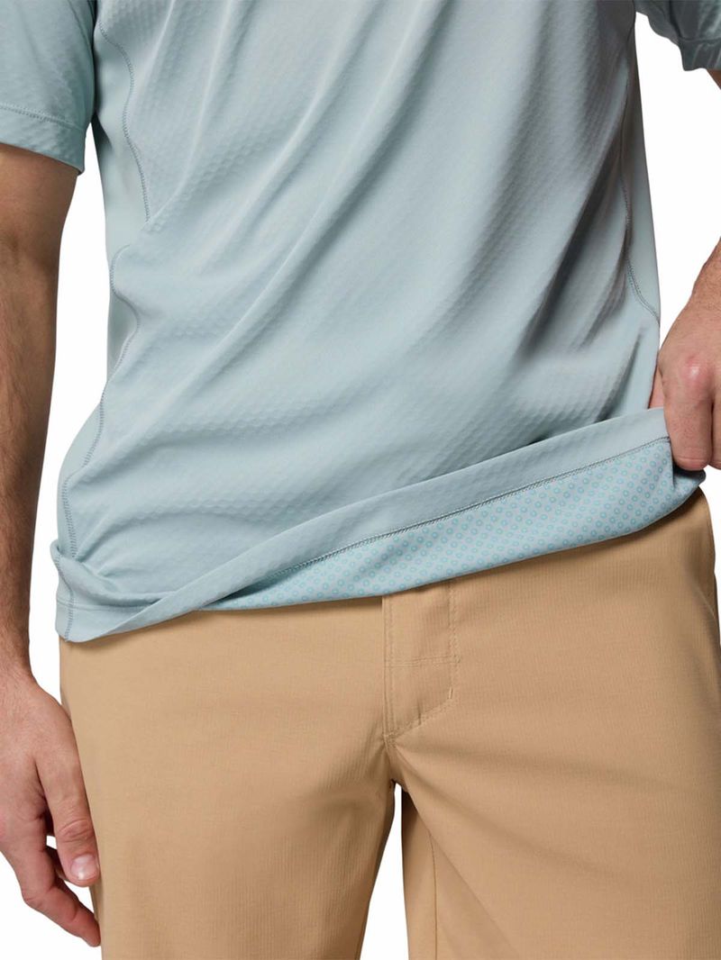 Polera Manga Corta Hombre Zero Rules Light Celeste Columbia