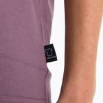 Polera Manga Corta Mujer Hata Morado Oscuro Merrell