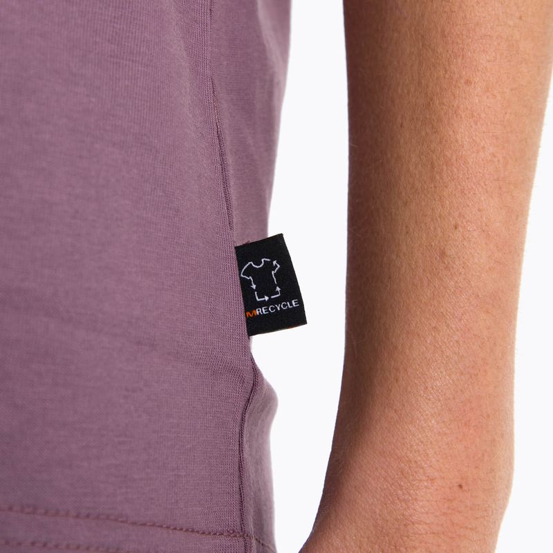 Polera Manga Corta Mujer Hata Morado Oscuro Merrell