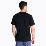Polera Manga Corta Hombre Birdsville Negro Merrell