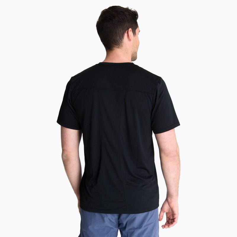 Polera Manga Corta Hombre Birdsville Negro Merrell
